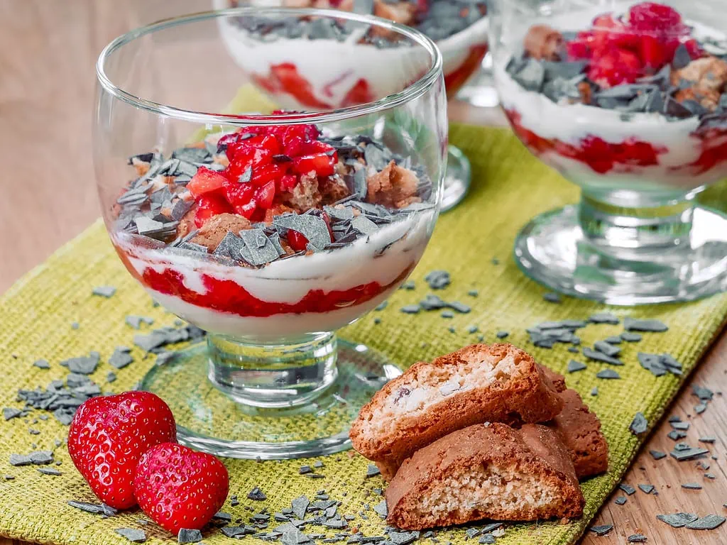 Erdbeer-Mascarpone-Traum grießdessert