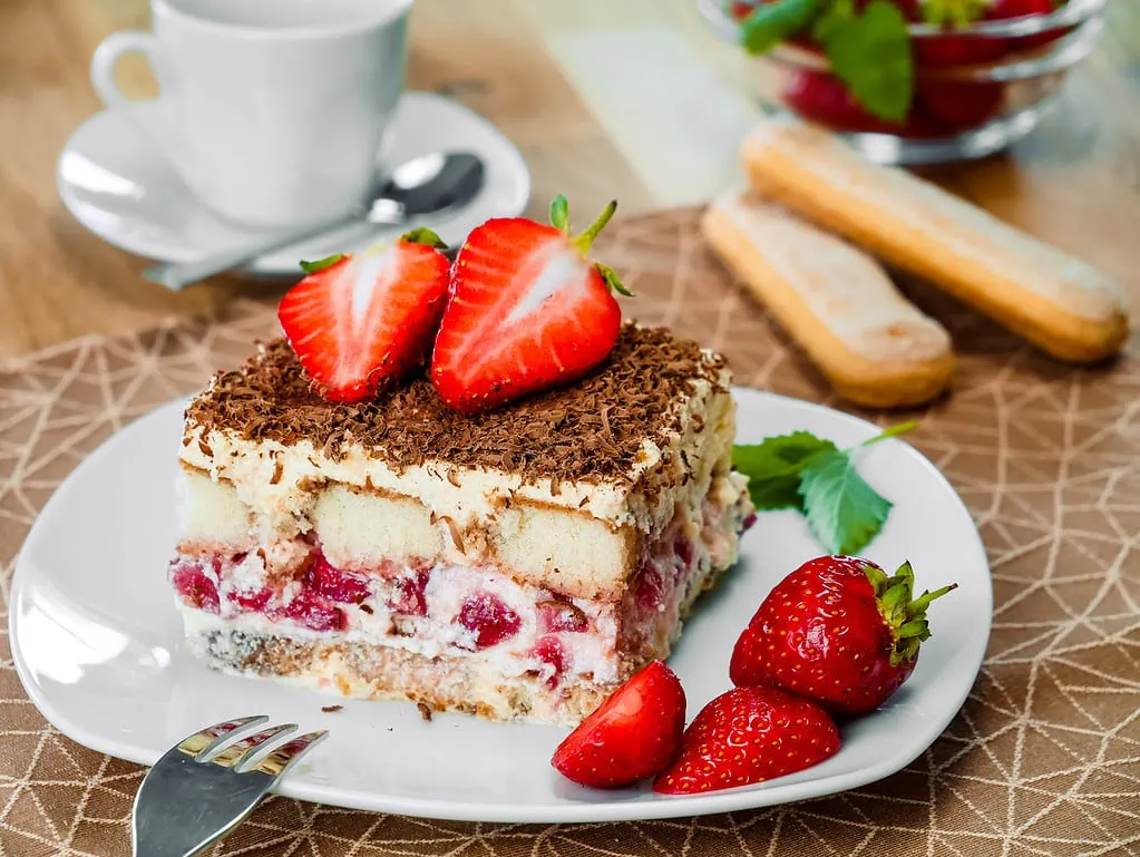 Erdbeer Tiramisu erdbeer tiramisu mit mascarpone