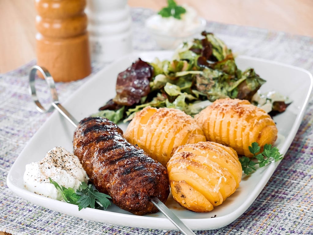 Hackspieße nach ungarischer Art kartoffelsalat mit mayo rezept