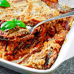 Parmigiana di melanzane (Auberginenauflauf)