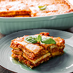 Zucchini-Reis-Lasagne