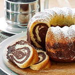 Marmorkuchen bananenbrot omnia