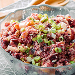 Rote-Bete-Salat mit Apfel und Quinoa