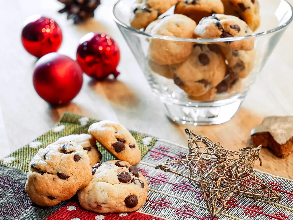 Cookies (vegan) schneeflocke plätzchen