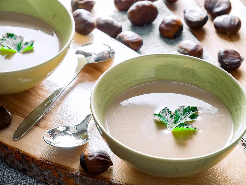 Maronen Creme Suppe