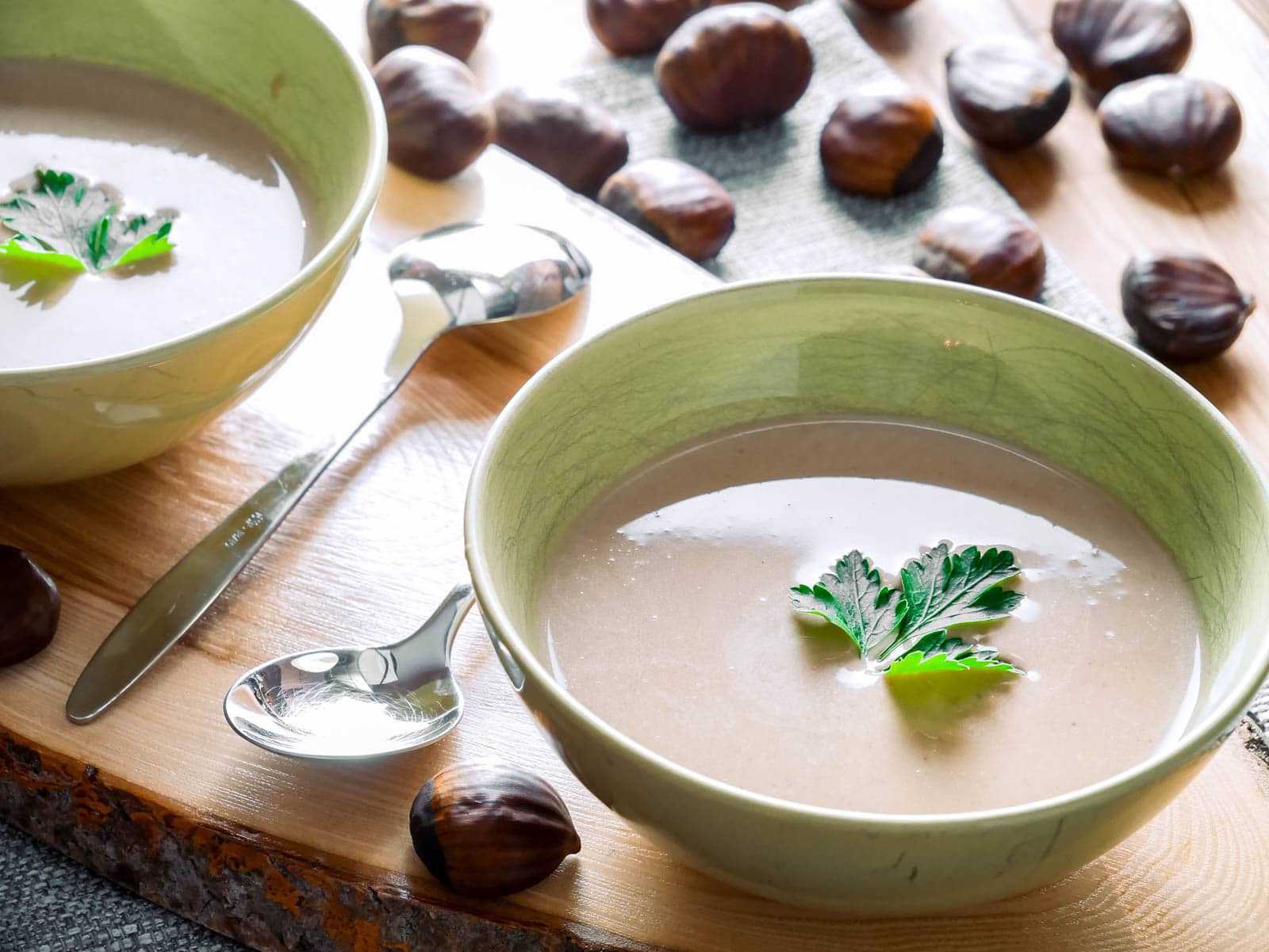 Maronen Creme Suppe