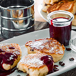 Münsterländer Struwen mit Beerensoße pfannkuchen mit apfelmus pfannkuchen mit apfelmus, beste pfannkuchen