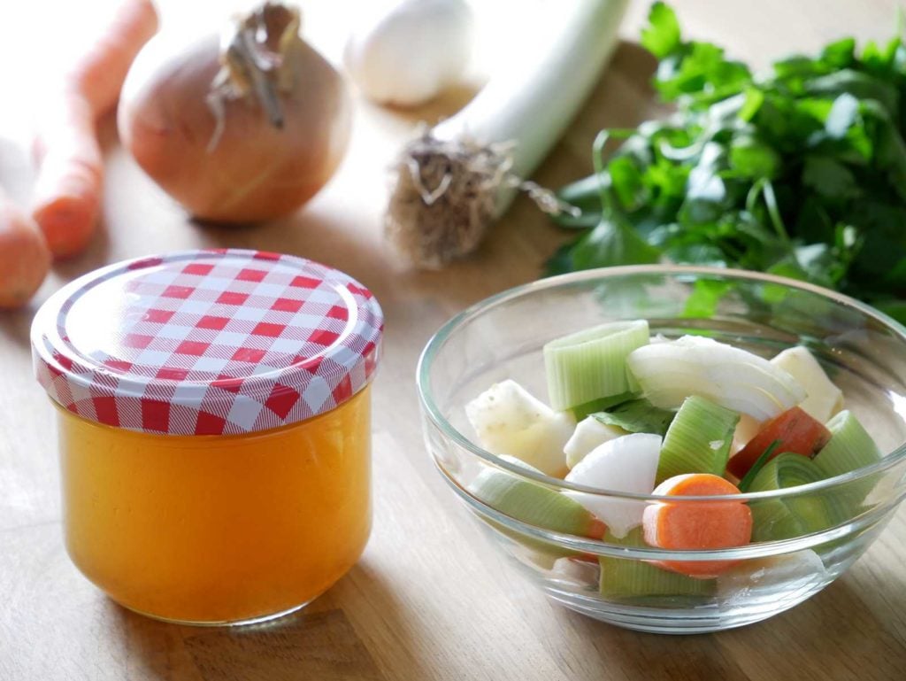 Gemüsebrühe Grundrezept reissalat mit fleischwurst