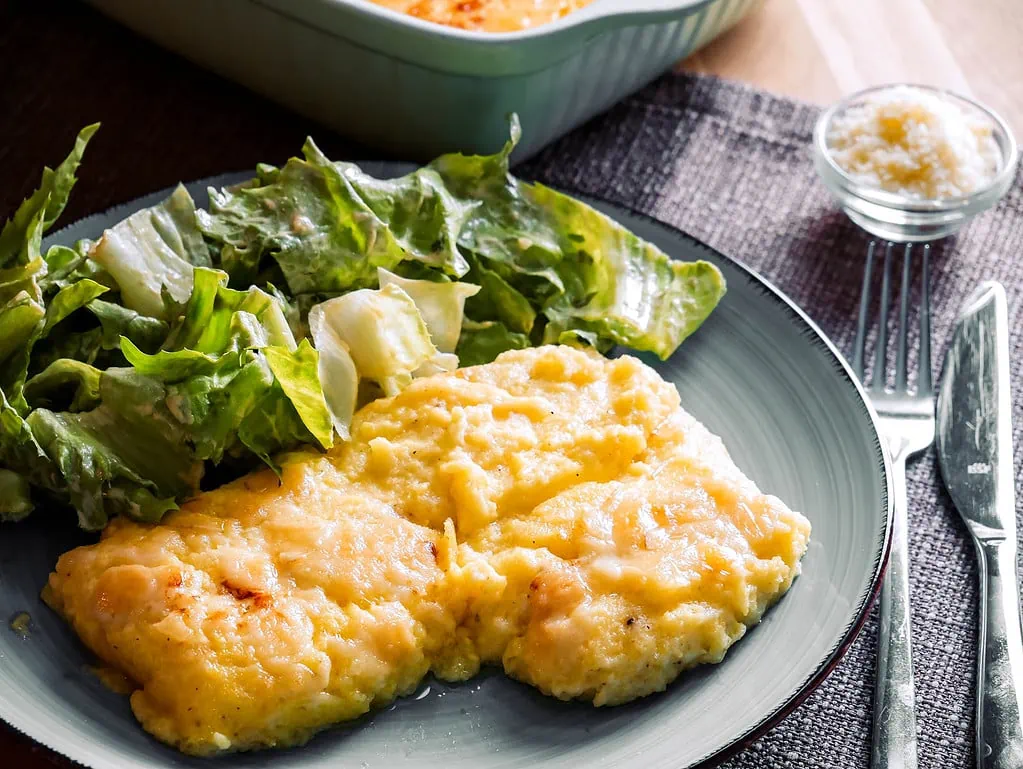 Gratinierte Polenta schnelle käsekuchen muffins ohne boden