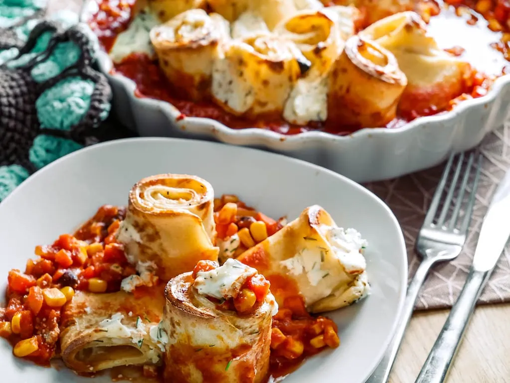 Mexikanischer Pfannkuchenauflauf schnelle käsekuchen muffins ohne boden