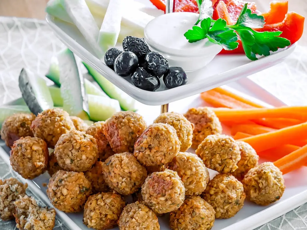 Ofenfalafel flachswickel nach omas rezept