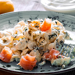 Orecchiette-Lachs-Salat