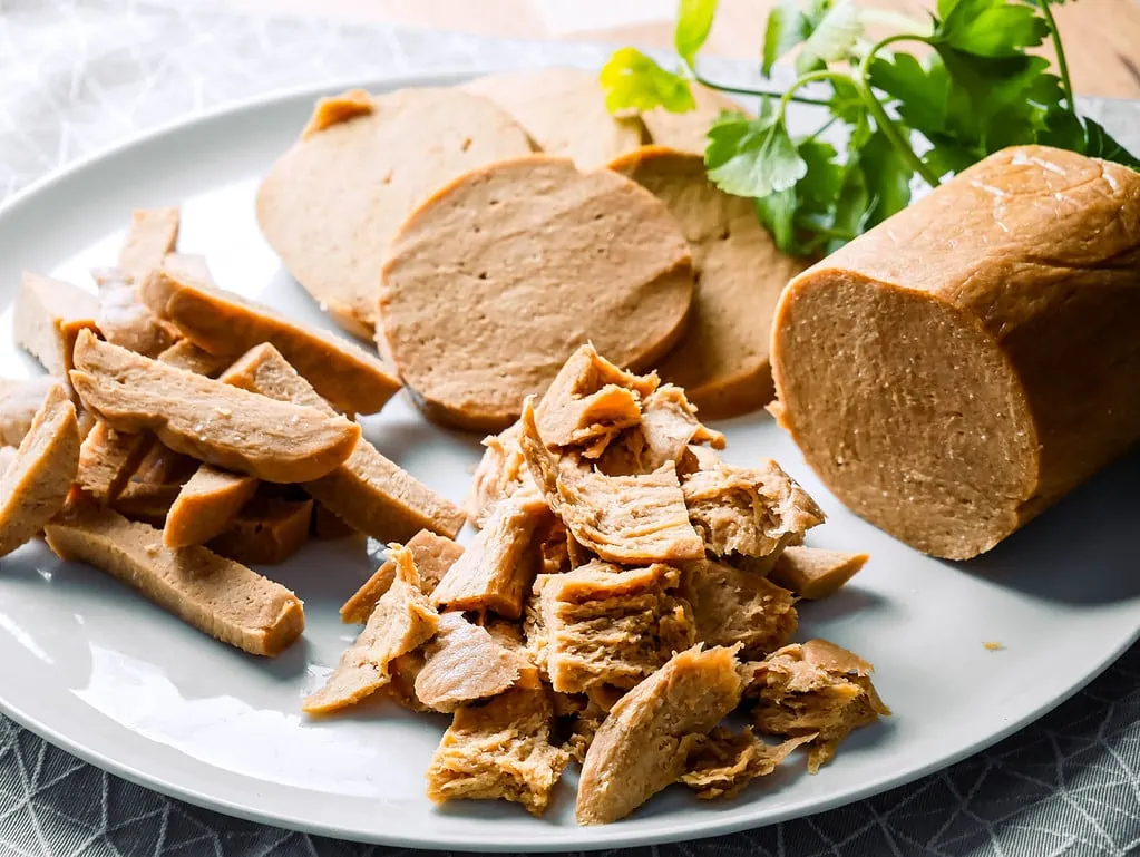 Chickwheat - Seitan selber machen ofenpfannkuchen mit gemüse und feta