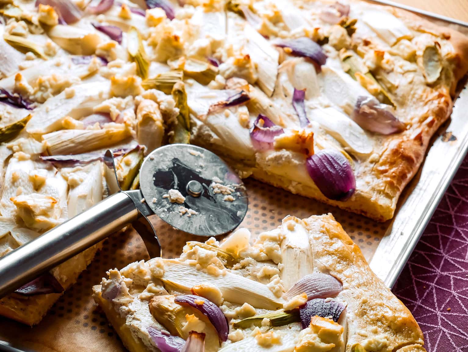 Herzhafter Spargelkuchen Vom Blech - Kochschwabe.de