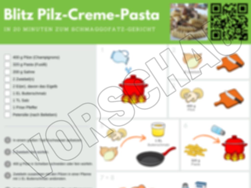 Blitz Pilz-Creme-Pasta